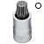 Головка торцевая SPLINE TOPTUL M16 L55мм 1/2" BCHA1616