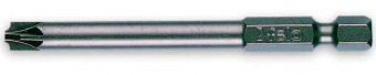 FELO Бита PZ1х73 мм 1/4 " E 6,3 спец. // 03110110