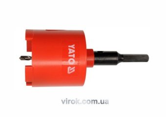 YATO Свердло-коронка алмазне YATO : Ø= 68 мм, з напрямним свердлом, шестигранний хвостовик  | YT-604