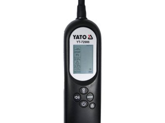 Тестер гальмівної рідини YATO з LCD дисплеєм і звуковим сигналом, живлення- акумулятор 3,7 В [28]