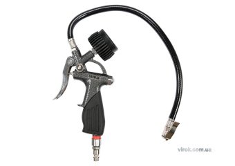 YATO Пістолет для накачування шин YATO з манометром P ≤ 1 MPa, Ø= 1/4"  | YT-23701