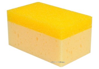 VIROK Губка для затирання плитки 165х 110х 80 мм. двошарова | 20V402