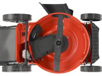 Газонокосарка бензинова YATO з приводом: 3,5кВт, ширина різання: Ø= 53 см, травозбірник- 62л