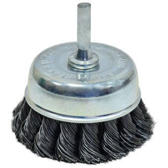 Щітка крацовка Чашка закручена зі шпилькою, 75мм Spitce | 18-171