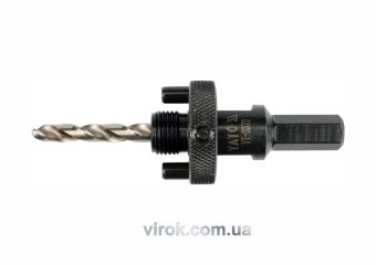 YATO Тримач зі свердлом YATO : HEX, Ø= 5/8", для кільцевих пил Ø=32-200 мм  | YT-3372