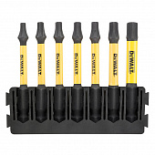 Касета з бітами DeWALT FlexTorq, L = 57 мм, біти Т15; Т20 - 2шт.; Т25 - 2шт.; Т30; Т40