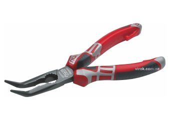 NWS  Щипці подовжені : вигнуті кінці 45°, L= 205 мм | 141-69-205