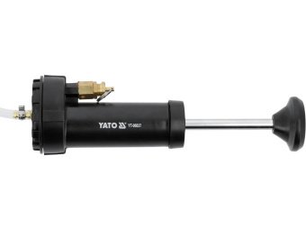 Набір для прокачування гальмівних систем авто YATO: ємність- 400 мл, макс. тиск- 1,37 Bar [10]