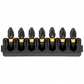 Касета з бітами DeWALT FlexTorq, L = 25 мм, Pz2, 7 шт