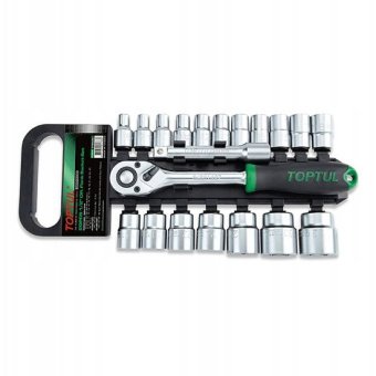 Набор головок с трещоткой TOPTUL 1/2" 20ед. 8-32мм GABB2001