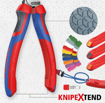 KNIPEX Плоскогубцы комбинированные особой мощности 180мм KNIPEX | 02 02 180