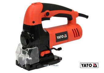 YATO Лобзик ручний мережевий YATO : P= 600 Вт, 500-2500 об/хв, глибина різу метал/дерево- 10/130 мм 