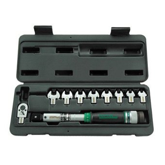 Динамометрический ключ со сменными головками TOPTUL 3/8" 10ед. 6-30Nm GAAI1001