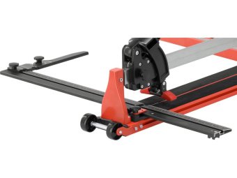 Плиткоріз ручний YATO з 1 напрямною, L= 165cм, різець Ø= 22x6x6 мм, макс. товщина- 14мм, кут- 0-45°