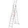 Драбина алюмінієва 3-х секційна Квітка PRO (3х10 сходинок) (110-9310)