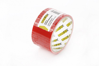 Лента клейкая армированная оранжевая 50мм*5м UNIFIX