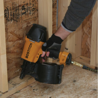 Пістолет цвяхозабивний BOSTITCH, пневматичний, з обоймою барабанного типу, тип кріплення ""F", довжи