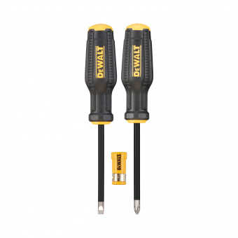 DeWALT Набір викруток "TOUGHSERIES™ MAX FIT®", 2 шт: SL6.5 x 100 мм, Ph2 x 100 мм.