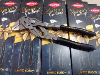 KNIPEX Клещи переставные-гаечный ключ, 180 мм 86 01 180 XMAS | 86 01 180 XMAS