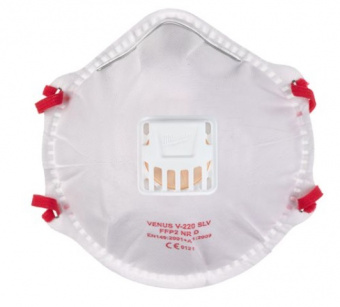 Milwaukee Респиратор с клапаном FFP2 (10шт) 4932478548 // 4932478548