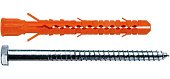 MUNGO MB -SS 10 * 280 Фасадный дюбель со стопорным шурупом с шестигранной головкой HEX
