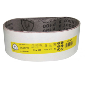 Стрічка шліфувальна Klingpor Clotex LS 307 X 75х457 P60