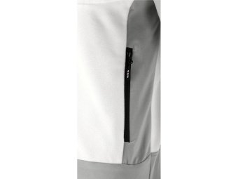 Худі флісовий з поліестеру YATO розмір 3XL, біло-сірий, 5 кишень [20]