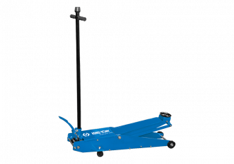 KING TONY Домкрат гидравлический подкатной длинный 10 тонн (Высота :130-600 MM) | 9TY131-10A-B