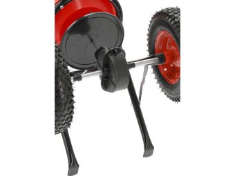 Сівалка і розкидач на 2-х колесах ротаційна YATO бункер- 23 л макс. вага- 25кг зона дії- 3,05-3,66 м