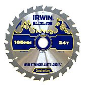 IRWIN Диск пильный по деревоматериалам 1,8мм Weldtec CSB 165мм/24T/20/16, | 1897393