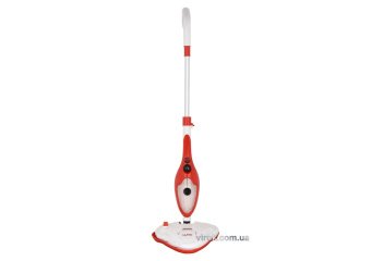 LUND Швабра парова з індикатором UV мережева : 1500 Вт, ємність- 550 мл, t= 110°С, 14 насадок  | 672