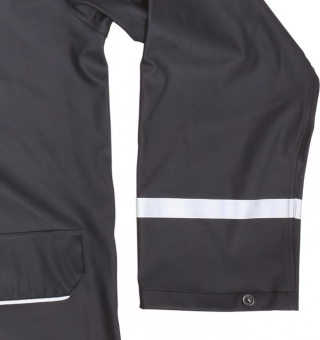 YATO Костюм з капюшоном водонепроникний YATO,розм.L,100%поліестр покритий PU,3 кишені,з вент.отворам