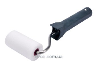 VOREL Валик в зборі малярний : L= 7 x 3,5 cм, тримач Ø= 6мм, поролоновий  | 09371
