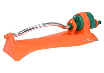 FLO Зрошувач осциляційний до шлангу 1/2", 15 отворів, межа дії- 14 м, ABS-пластик + алюміній  | 8927