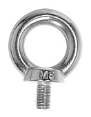 Рым-болт нержавеющий DIN 580 А4 (AISI 316)