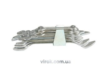 VOREL Ключі ріжкові, Набір 12 шт. М 6-32 мм | 50630