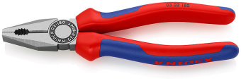 KNIPEX Плоскогубцы комбинированные 180 мм 03 02 180 | 03 02 180