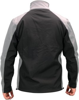 YATO Куртка робоча SOFTSHELL YATO розмір S, чорно-сіра, 3 кишені, 96% поліестер і 4% спандекс  | YT-