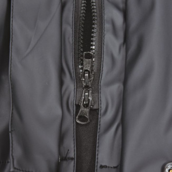 YATO Костюм з капюшоном водонепроникний YATO,розм.XXXL,100%поліестр покритий PU,3 кишені,з вент.отво