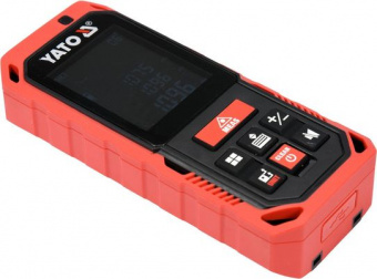 YATO Дальномір лазерний YATO, 10 режимів,з діапазоном 0.2- 60 м, похибка ±2 мм, 20 вимірів в памяті 