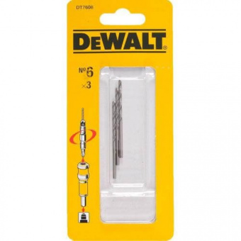 DeWALT Сверло пилотное FLIP@DRIVE для DT7600, Ø2.38 мм под шурупы Ш3 мм, 3шт