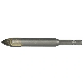 Сверло HELLER твердосплавное 6х75 мм QuickBIT CeramicMASTER, стекло, керамика, черепица (50094-1)