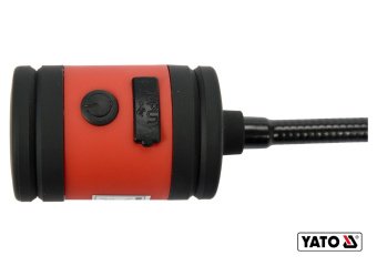 YATO Лампа світлодіодна YATO : 3.7 В Li-Po 1.5 Агод, 3 Вт, 100 lm, гнучкий тримач з магнітом  | YT-0