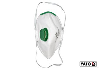YATO Респіратор протиаерозольний з клапаном YATO : FFP2 NR, 3 шт  | YT-7492