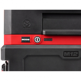 MILWAUKEE Фонарь светодиодный аккумуляторный/органайзер с портами USB-A и USB-C M12 POAL-0 PACKOUT |