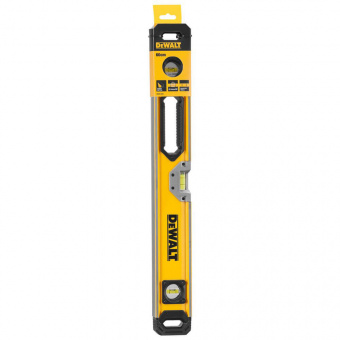 DeWALT Рівень "BOX BEAM LEVELS", алюмінієвий, 3 капсули, L=600 мм.