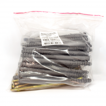 Распорный дюбель для быстрого монтажа 10х100 бортик потай // Обрий