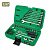 Набор инструмента TOPTUL 1/4" + ключи 49ед. GCAI4901
