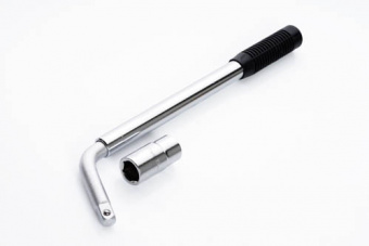 Ключ колесный Г-образный телескопический 17x19, 340x500мм СИЛА