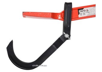 YATO Важіль з гаком для переміщення дерев'яних колод YATO : l= 830 мм, гак- 200 мм  | YT-79901